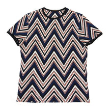 Load image into Gallery viewer, Louis Vuitton Zig Zag Pattern Tee Size XS
