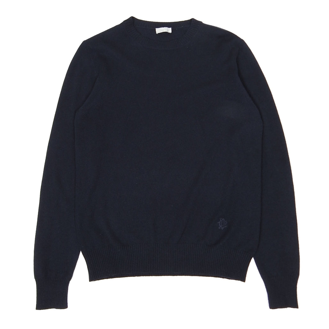 Dior Navy Cashmere Sweater Size Small