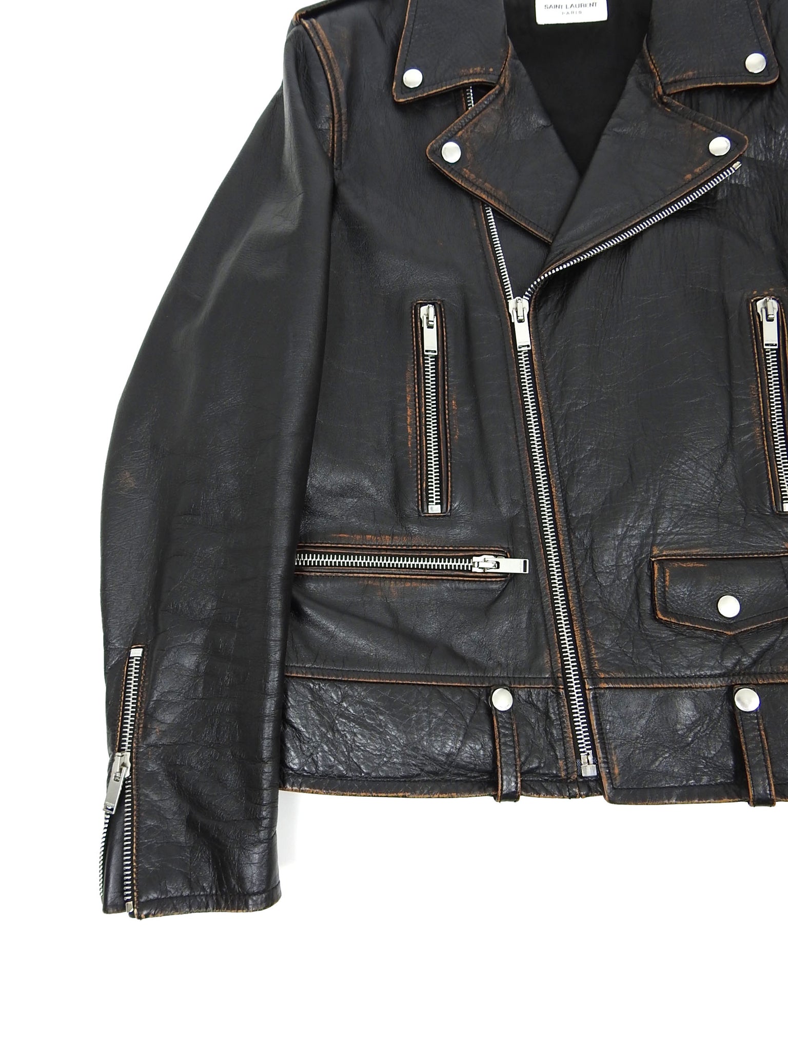 Saint Laurent No Smoking L01 Biker Jacket Size 52 – I Miss You MAN