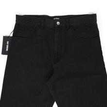 Load image into Gallery viewer, Raf Simons SS17 Black Low Crotch Jeans Size 32
