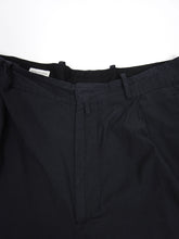 Load image into Gallery viewer, Dries Van Noten Striped Shorts Black Size 48

