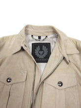 Load image into Gallery viewer, Belstall Suede Longmead Jacket Cream Size
