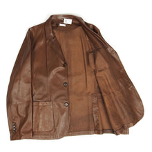 Load image into Gallery viewer, Brunello Cucinello Leather Blazer Size XXL
