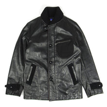 Load image into Gallery viewer, Junya Watanabe AD2011 Black Leather Jacket Size Medium
