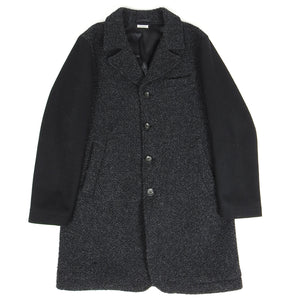 Blue Blue Japan Wool Overcoat Size 3