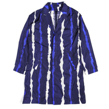 Load image into Gallery viewer, Neil Barrett SS&#39;13 Blue Striped Coat Size 48
