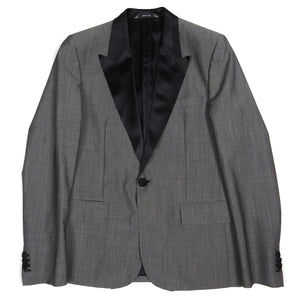 Maison Margiela Grey/Black Wool Blazer Size 48