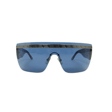Load image into Gallery viewer, Versace Blue Shield Sunglasses
