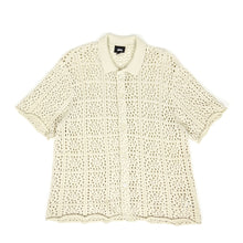 Load image into Gallery viewer, Stussy Crochet SS Shirt Size Medium

