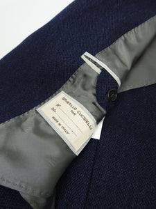 Brunello Cucinelli Navy Wool Jacket size 54