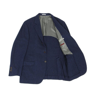Brunello Cucinelli Navy Wool Jacket size 54