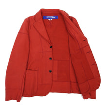 Load image into Gallery viewer, Junya Watanabe AD2008 Red Jersey Blazer Size Medium
