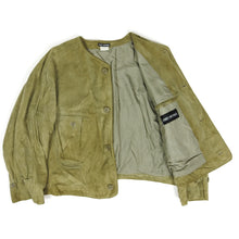 Load image into Gallery viewer, Issey Miyake Suede 1980s Jacket Size Medium
