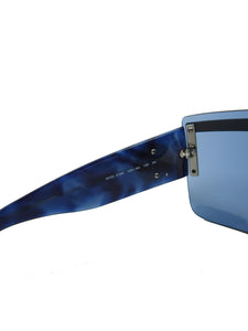 Versace Blue Shield Sunglasses