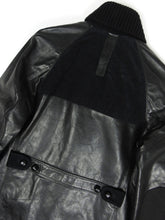 Load image into Gallery viewer, Junya Watanabe AD2011 Black Leather Jacket Size Medium
