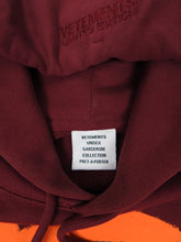 Load image into Gallery viewer, Vetements Garderobe Anarchy Hoodie Size Small
