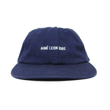 Load image into Gallery viewer, Aime Leon Dore Navy Embroidered Logo Cap
