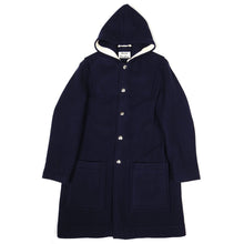 Load image into Gallery viewer, Acne Studios Navy Hooded Coat Size 50
