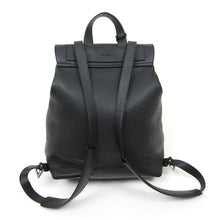 Load image into Gallery viewer, Saint Laurent Black Grained Leather Backpack
