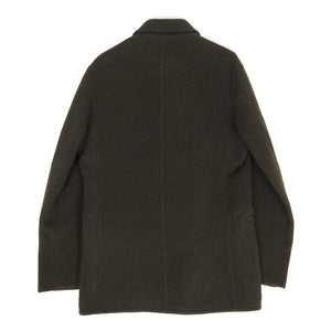 Hermes Green Wool Coat Size 50