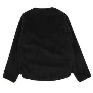Our Legacy Charcoal Mohair Zip Jacket Size 46