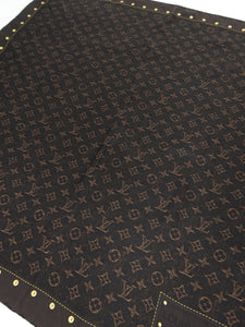 Louis Vuitton Brown Silk/Wool Trunks Scarf