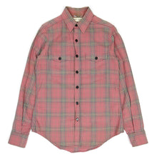 Load image into Gallery viewer, Saint Laurent Red Flannel Shirt Size XS
