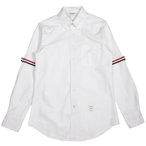 Thom Browne White Armband Oxford Shirt Size 2