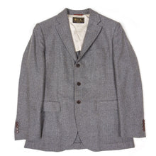 Load image into Gallery viewer, Loro Piana Grey Cashmere Jacket Size 50
