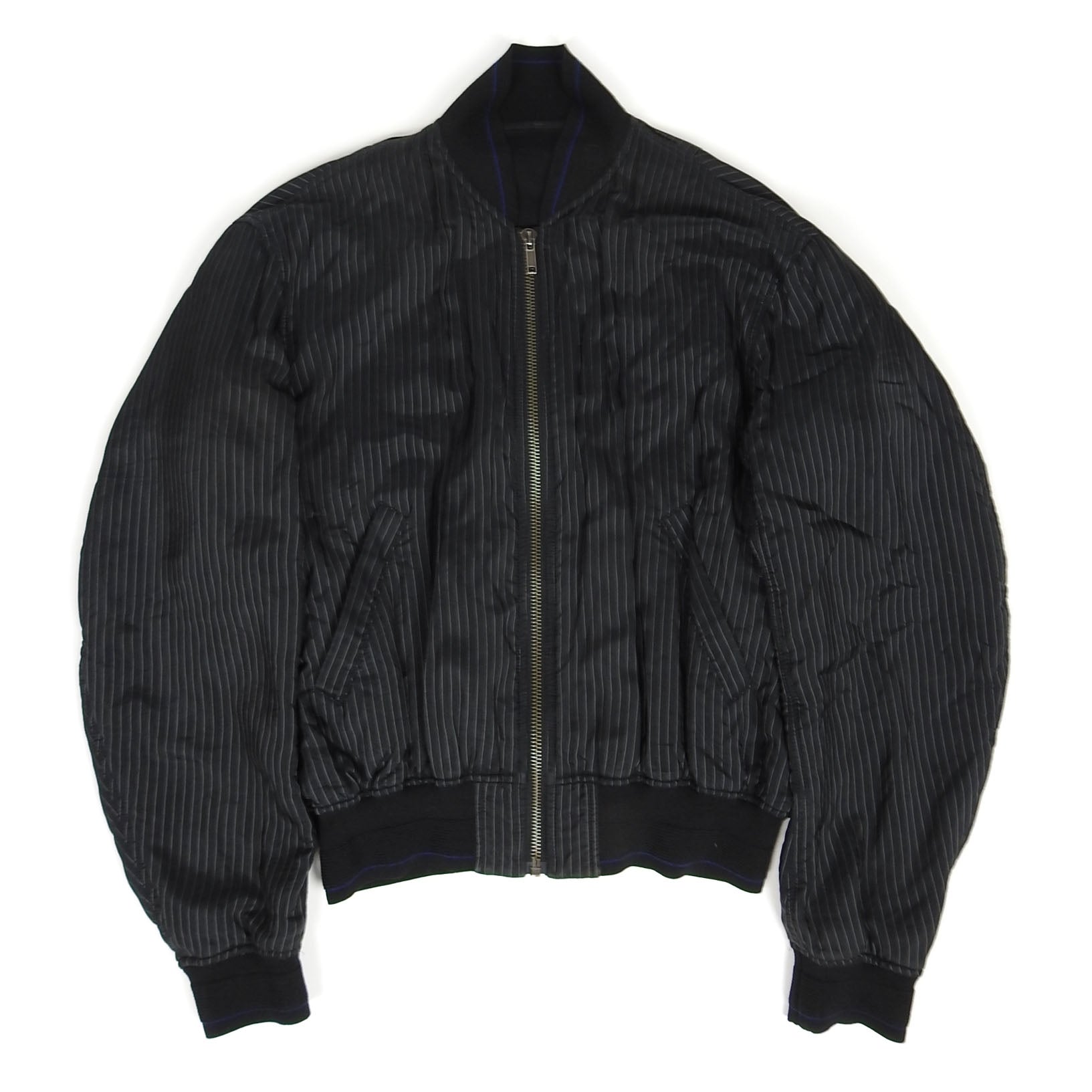 Haider Ackermann Striped Bomber Size 50 – I Miss You MAN