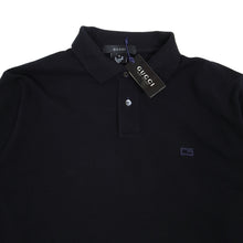 Load image into Gallery viewer, Gucci Black LS Polo Small
