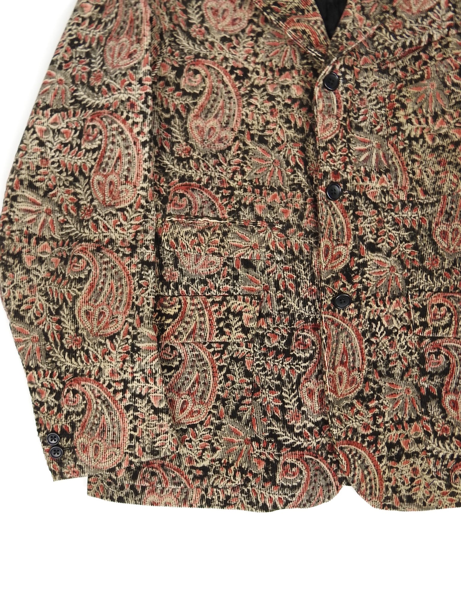 Engineered Garments Paisley Corduroy Jacket Size Medium – I Miss