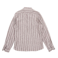 Load image into Gallery viewer, Brunello Cucinelli Striped Linen Shirt Size Small
