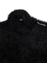 Load image into Gallery viewer, Balenciaga Black Fluffy Knit Turtleneck Size Medium
