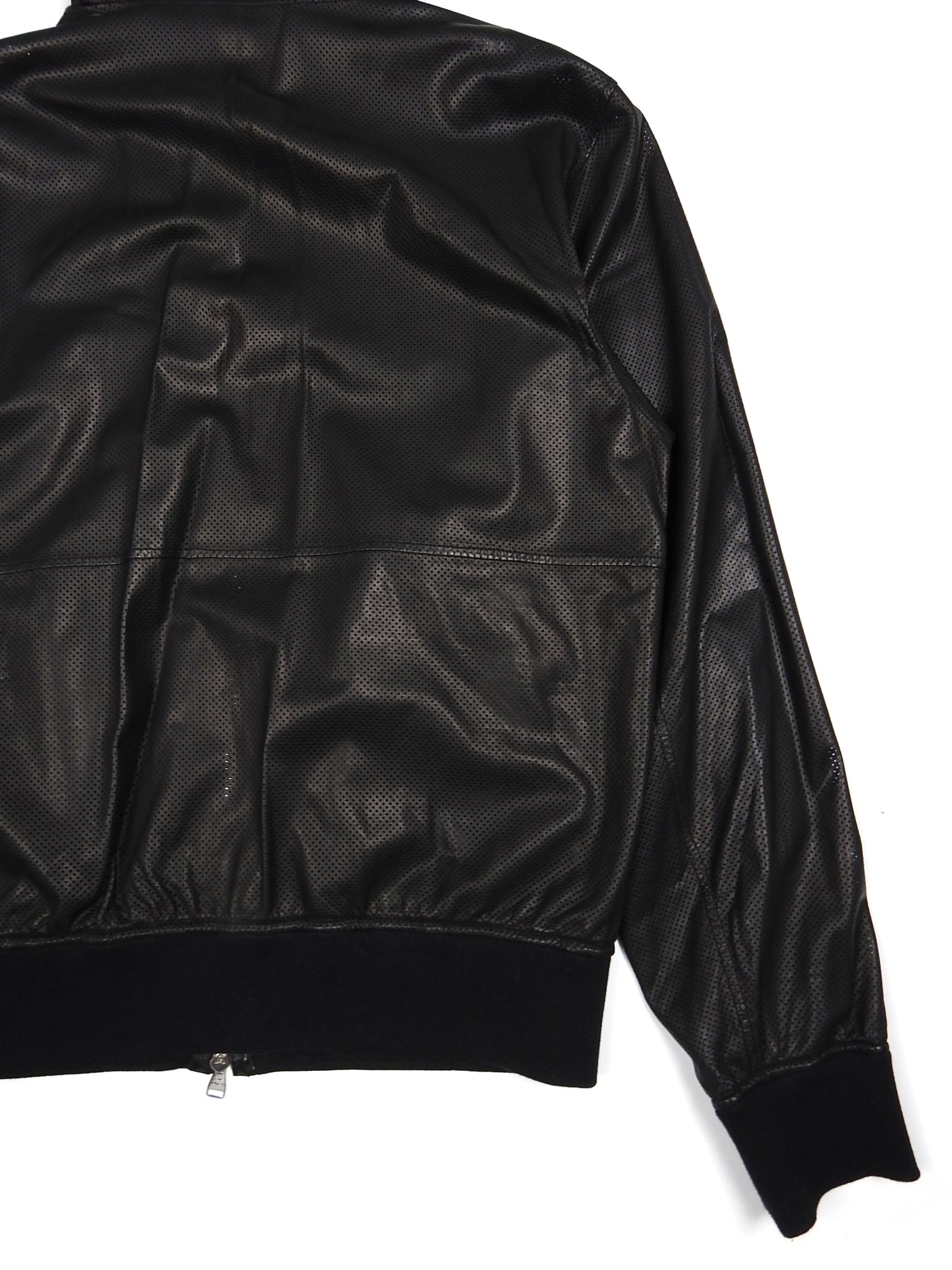 Oversized Belt Embossed Monogram Leather Jacket - Ready-to-Wear 1ABE0W