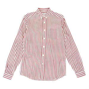 AMI Striped Shirt Red/White Size 38