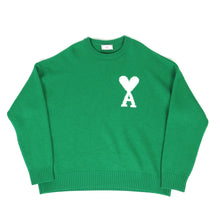 Load image into Gallery viewer, AMI Knit Sweater Green XL
