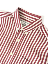 Load image into Gallery viewer, AMI Striped Shirt Red/White Size 38
