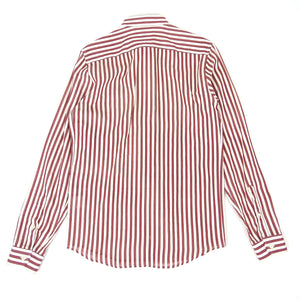  AMI Striped Shirt Red/White Size 38