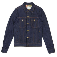 Load image into Gallery viewer, AMI Denim Jacket Navy Small
