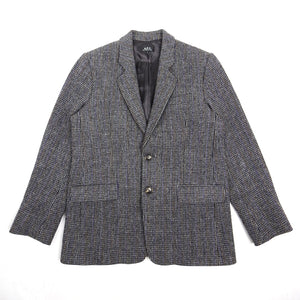A.P.C. Harris Tweed Jacket Grey Small