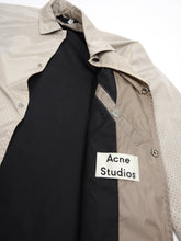 Load image into Gallery viewer, Acne Perforated Snap Button Jacket Cream Size 48

