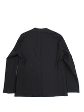 Load image into Gallery viewer, Emporio Armani Black Minimalist Embossed Tux Blazer - 42
