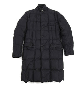 Aspesi Black Long Black Quilted Down Puffer Parka jacket