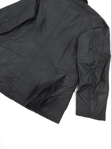 Barbour Ashby Wax Jacket Black Medium