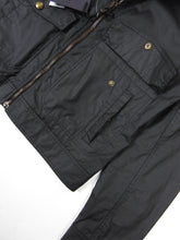 Load image into Gallery viewer, Belstaff Waxed Bomber Jacket Black 48
