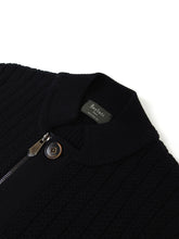 Load image into Gallery viewer, Berluti Zip Up Knit Black Size 48
