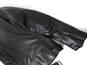 BLK DNM Leather Biker Black Large