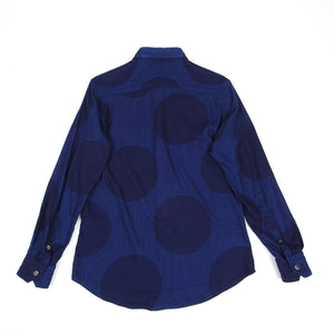 Blue Blue Japan Polka Dot Shirt Blue Size 2