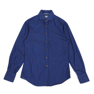 Brunello Cucinelli Denim Shirt Blue XS